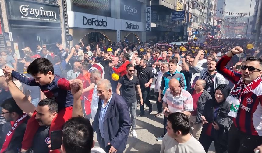 Zonguldak Ayağa Kalktı, Binler Zonguldak Kömürspor İçin Yürüdü
