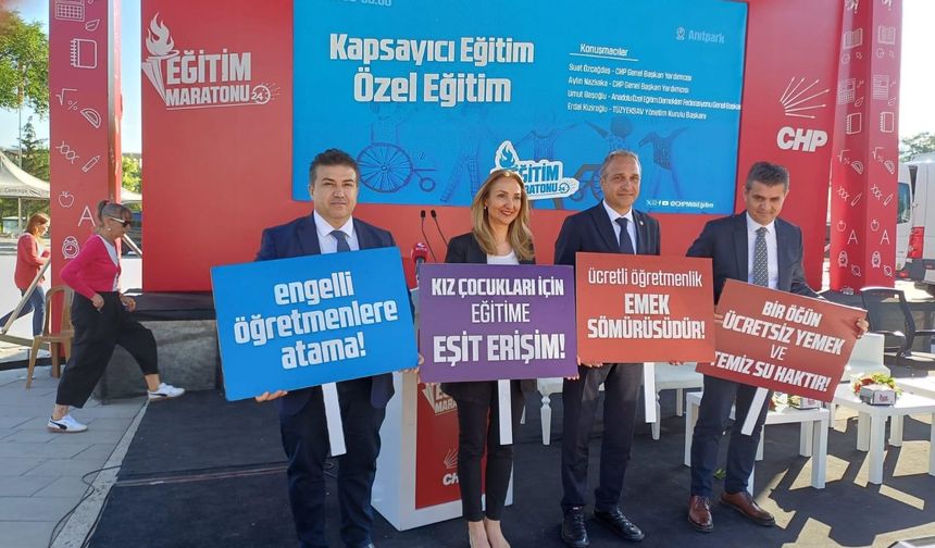 Başoğlu, 24 Saatlik Eğitim Maratonunda Konuştu; Yerel Yönetimlere Seslendi!