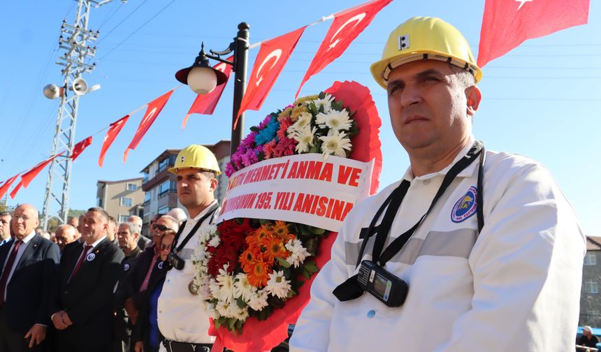 Kömürü bulan Uzunmehmet, törenle anıldı