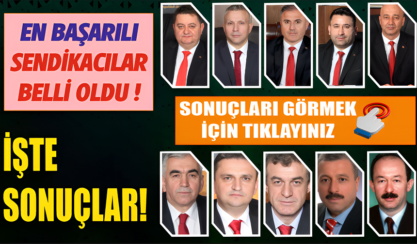 Madenciler İçin En Çok Mücadele Eden GMİS Yöneticileri Belli Oldu! Anket Sonuçları İçin TIKLAYINIZ.