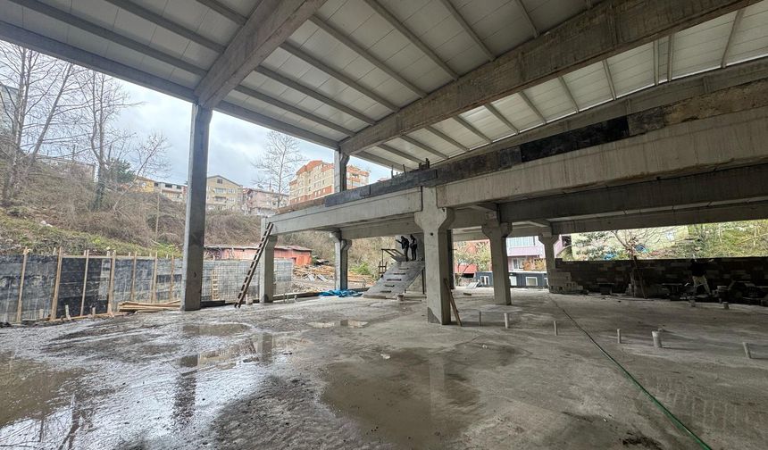 İl Başkanı Duyurdu; "Bahçelievler Spor Salonu Yükseliyor"