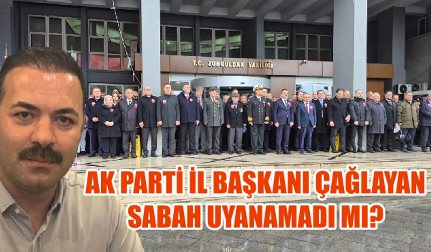 CHP'lileri Azarlayan Vali'ye Koşa Koşa Destek Olmaya Giden Çağlayan, Resmi Törende Neden Yoktu?