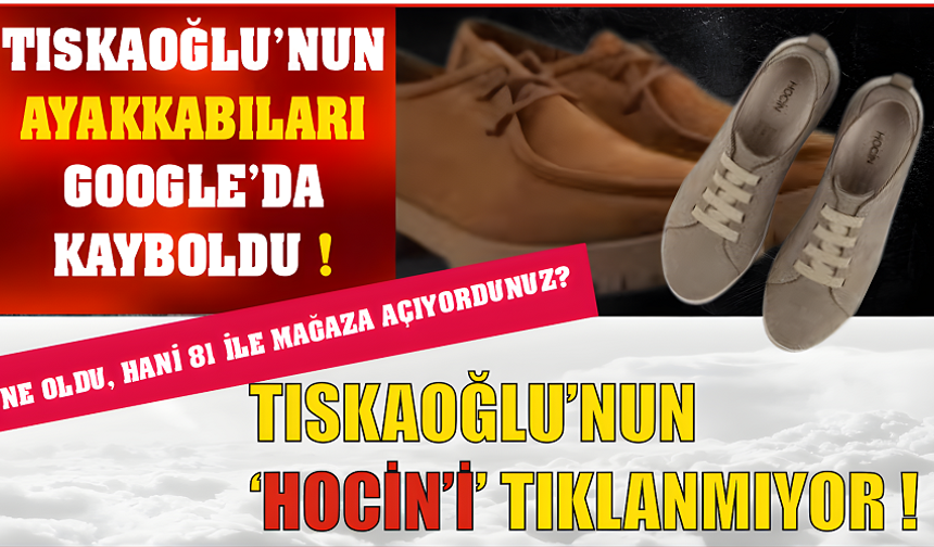 Zonguldak'ın Gururu Olacaktı, HOCİN Ayakkabıyı Google Bile Göremiyor! Tıskaoğlu'ndan açıklama bekleniyor..