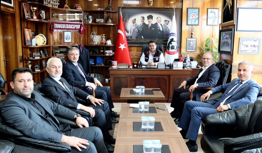 MHP MYK Üyesi Kotra, GMİS Genel Başkanıyla Görüştü