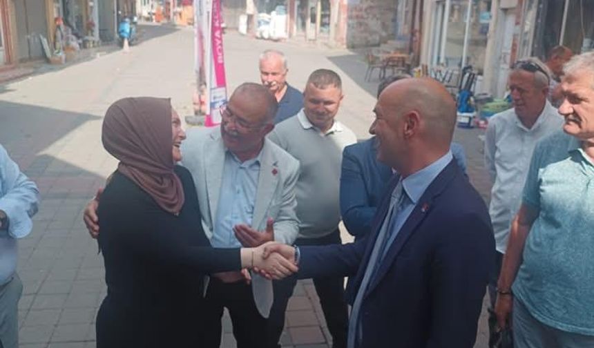 CHP'den Bir Dizi Ziyaret ve Ferdi Zeyrek Anısına Lokma İkramı