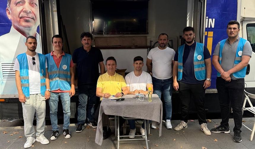 AK Parti'den Gazipaşa'da Üye Çalışması