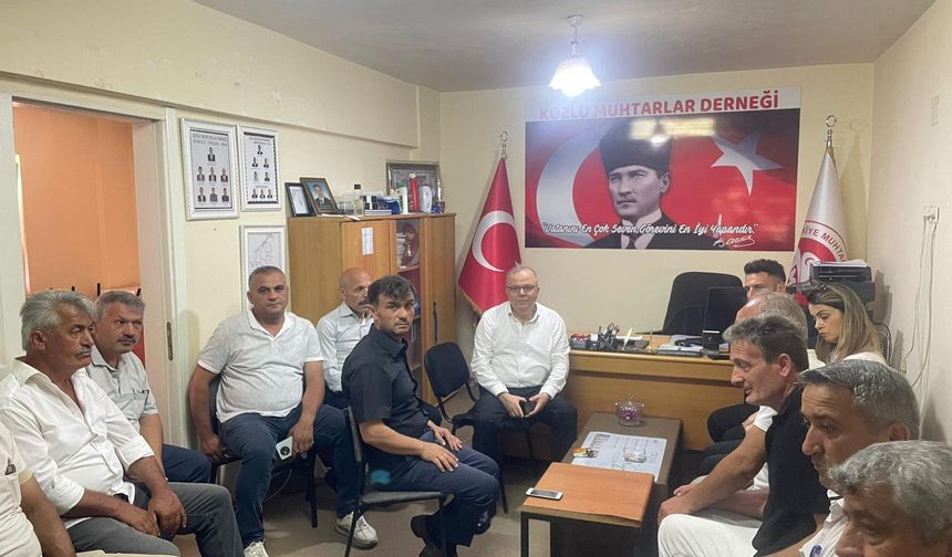 Murat Kotra’dan Kozlu’da Önemli Ziyaretler