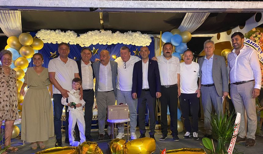 Başkan Öztürk'ün Torunu Deniz, Görkemli Törenle Erkekliğe İlk Adımı Attı