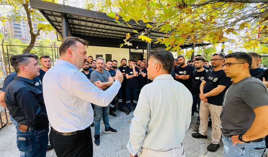 Çağlayan’dan Emekçilere Ziyaret