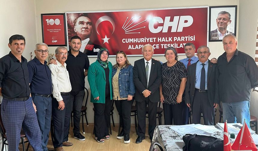 CHP Alaplı Yönetimi Görev Dağılımı Yapıldı