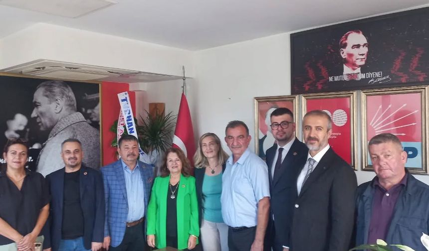 CHP'li Meclis Üyeleri Merkez İlçede...