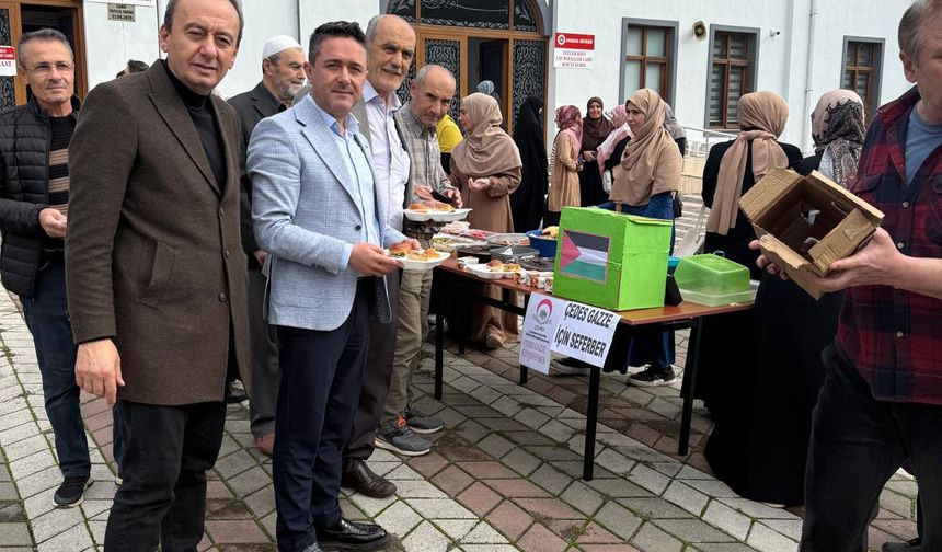 Köroğlu, Gazze İçin Düzenlenen Kermese Katıldı
