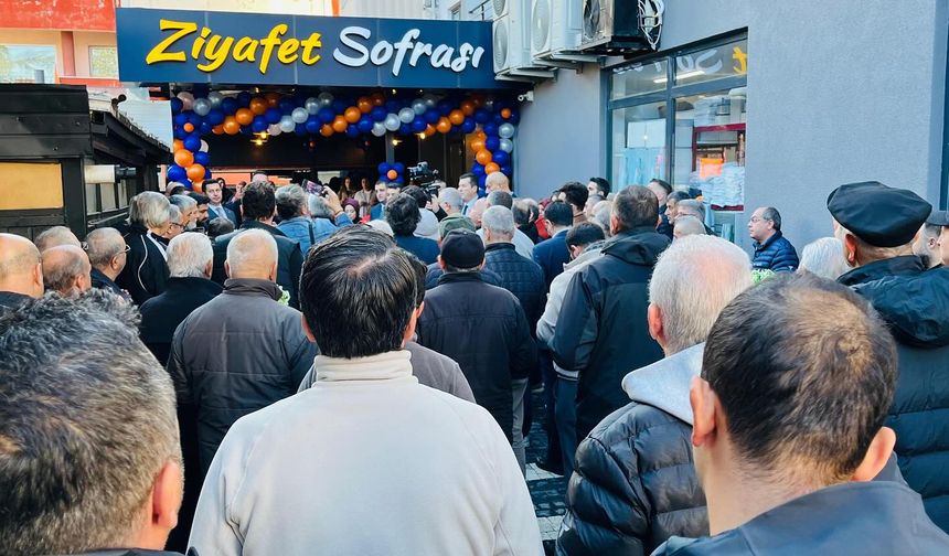 Kilimli’de “Ziyafet Sofrası” Hizmete Açıldı