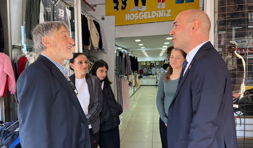 CHP Esnafın Nabzını Tutuyor; Ekonomik Sıkıntılar, Dar boğaz...