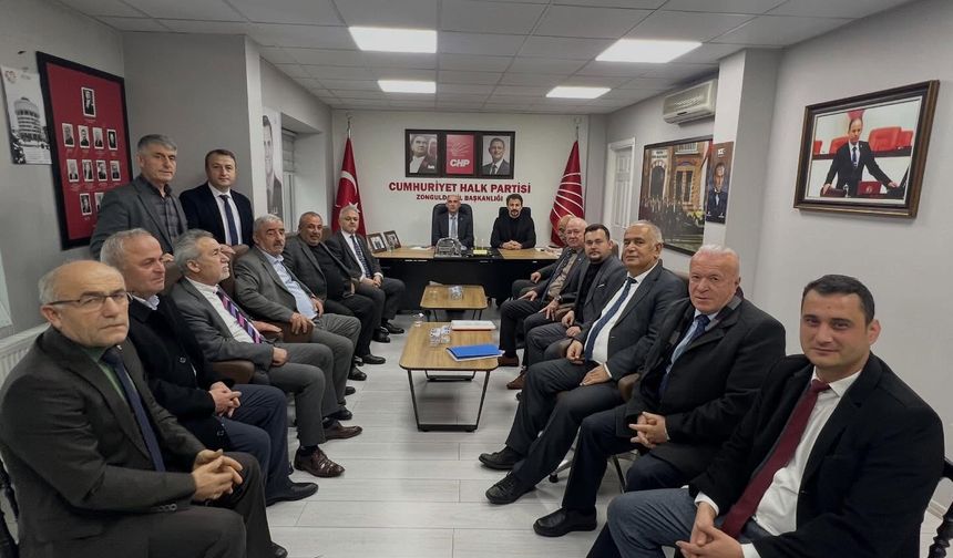 İl Genel Meclisi CHP Grubu Toplandı
