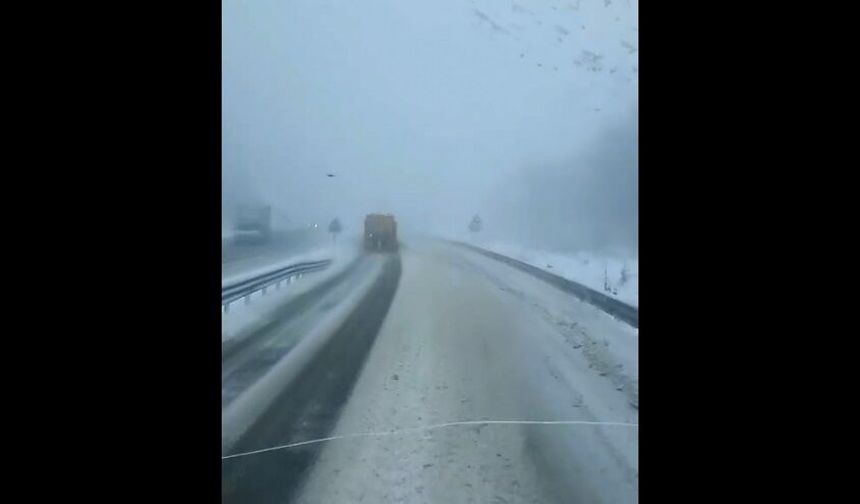Kar Bastırdı, Zonguldak -Ereğli Yolunda Son Durum