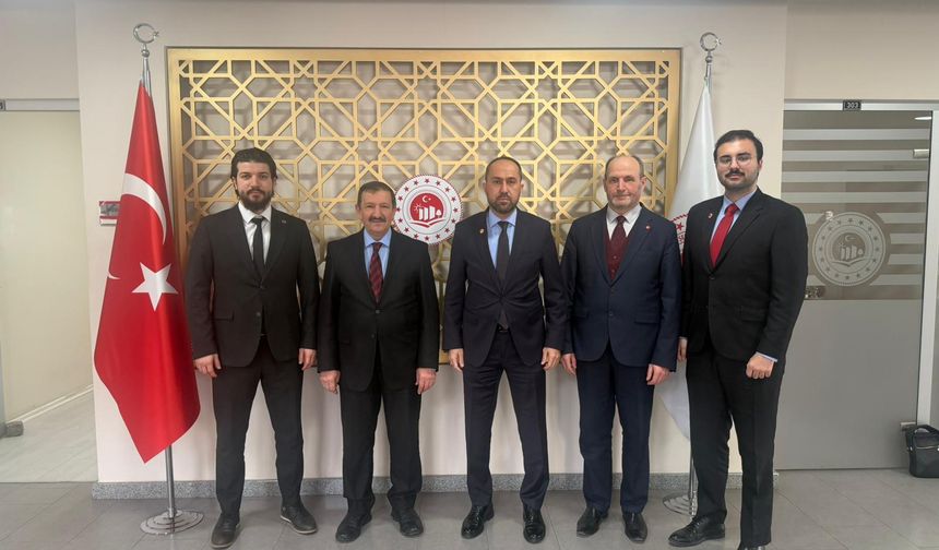 Saadet Partisi’nden İl Çevre ve Şehircilik Müdürü Hasan Öztürk’e Ziyaret