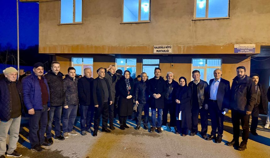 AK Parti Teşkilatı Kaleoğlu Köyü'nde İftar Açtı