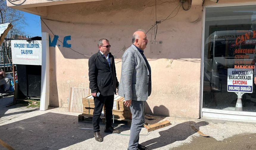 Gökçebey Terminalinde Yenileme Çalışmaları Sürüyor