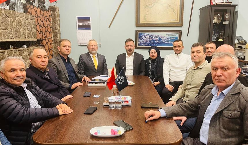 Çağlayan ve Maden Mühendisleri Aynı Masada