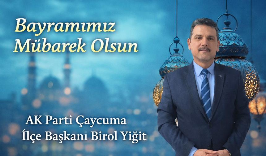 Başkan Yiğit’ten Ramazan Bayramı Mesajı
