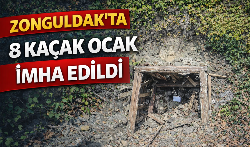 8 Kaçak Ocak İmha Edildi