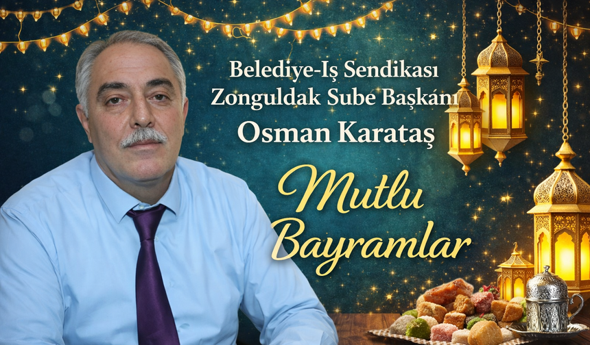 Başkan Karataş Bayramı Kutladı
