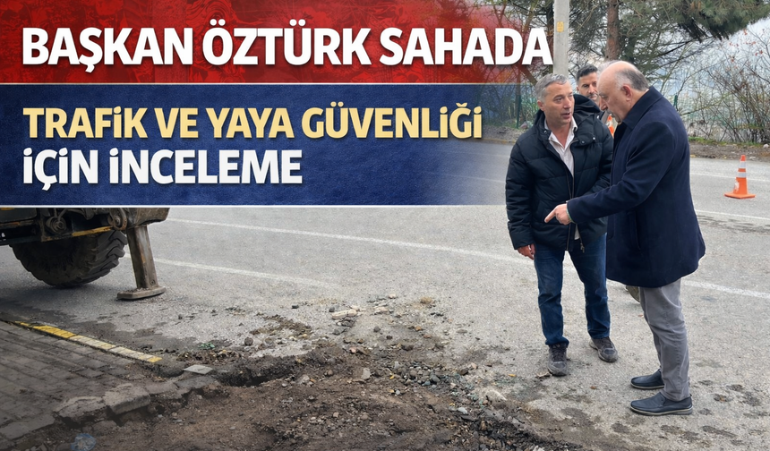 Gökçebey'de Yaya Güvenliği Öncelikli