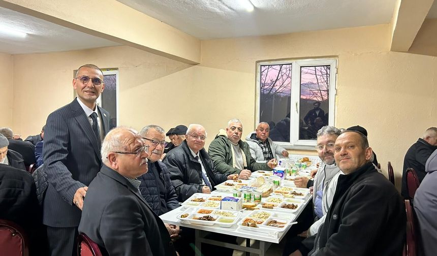 İYİ Parti Heyeti Helvacılar Köyü’nde Mevlid ve İftar Programına Katıldı