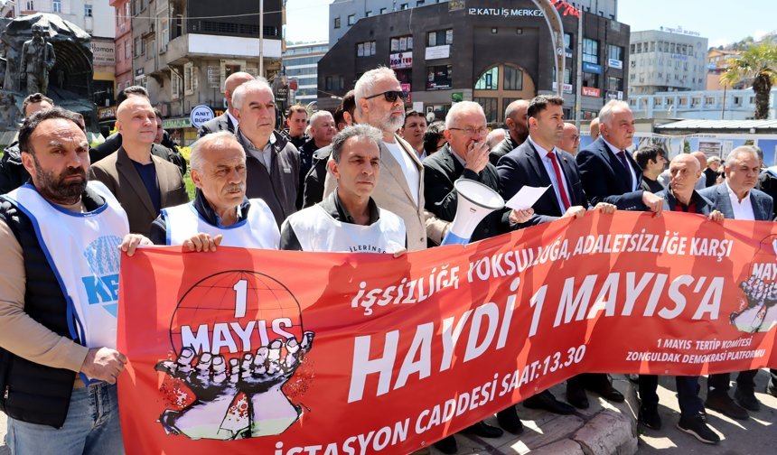 Zonguldak'ta 1 Mayıs kutlama programı açıklandı