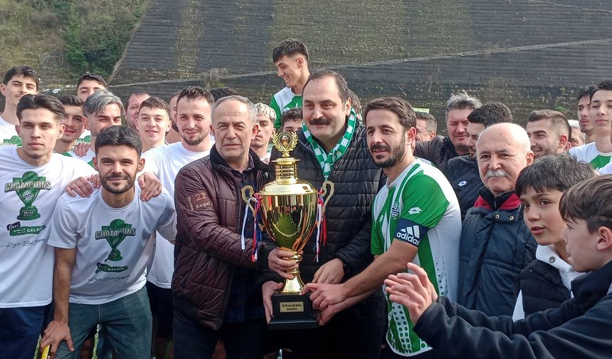 KOZLU BELEDİYESPOR ŞAMPİYON!