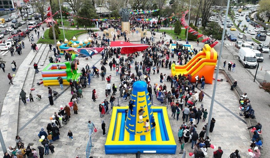 KDZ. EREĞLİ ÇOCUKLARIN NEŞESİYLE RENKLENDİ