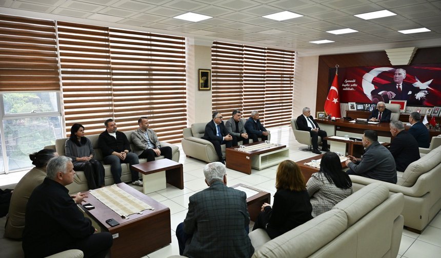 POSBIYIK, DAİRE MÜDÜRLERİNDEN BRİFİNG ALDI