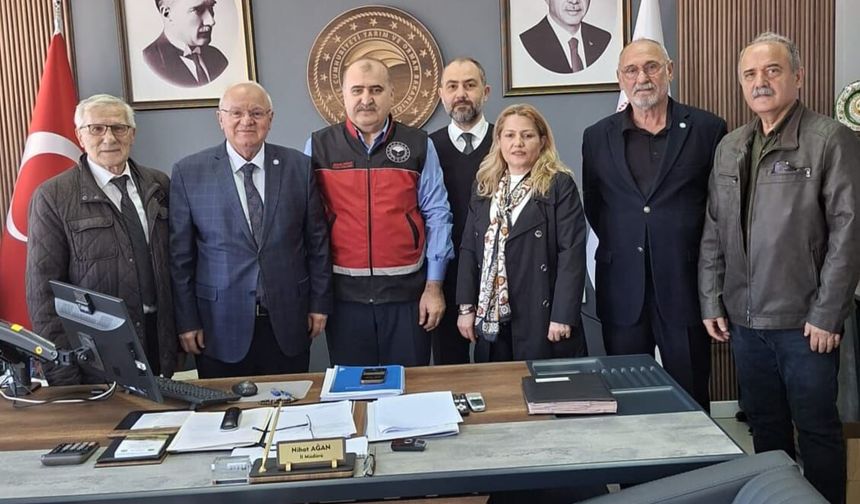 İYİ Parti Heyeti İl Tarım'da