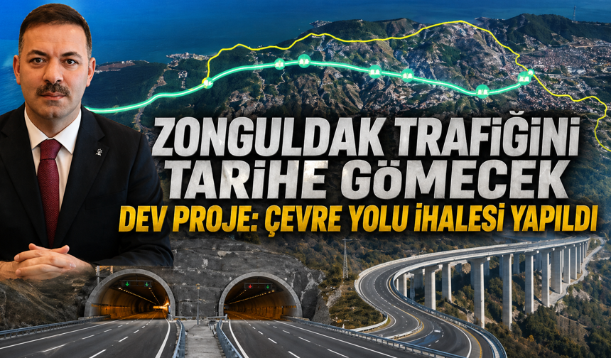 Zonguldak Trafiğini Tarihe Gömecek Dev Proje Başlıyor