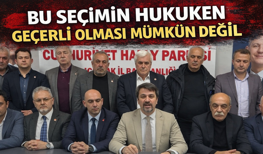 “Bu Seçimin Hukuken Geçerli Olması Mümkün Değil”