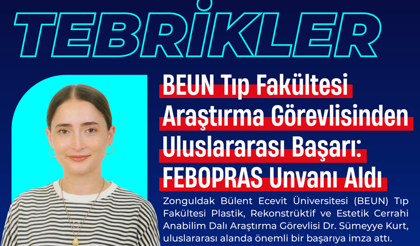 BEUN Araştırma Görevlisinden Uluslararası Başarı