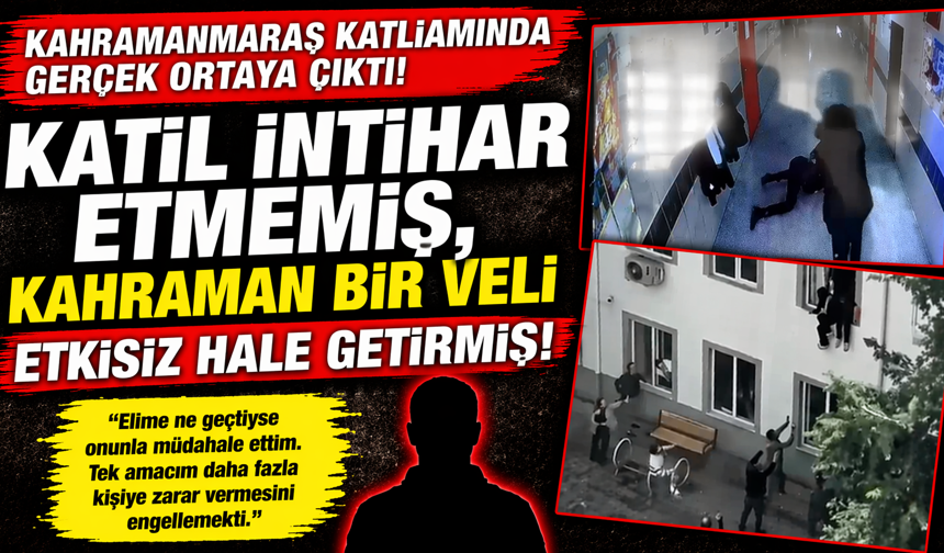 Katil İntihar Etmemiş, Kahraman Bir Veli Etkisiz Hale Getirmiş