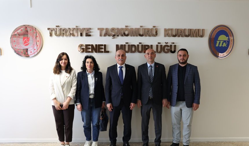 CHP İl Başkanı TTK Genel Müdürü İle Görüştü