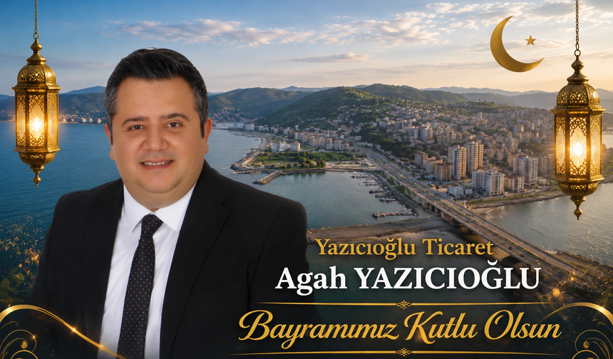 Yazıcıoğlu Ticaret Sahibi Agah Yazıcıoğlu Kurban Bayramı'nı Kutladı