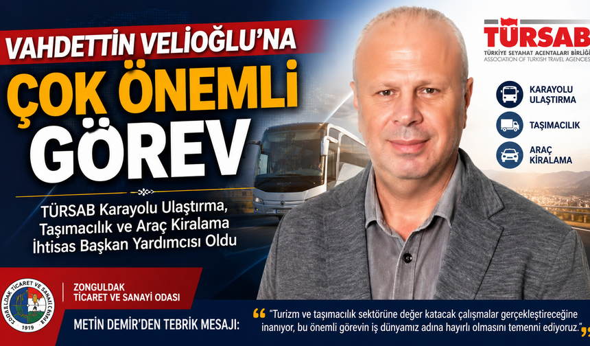 Vahdettin Velioğlu’na Çok Önemli Görev