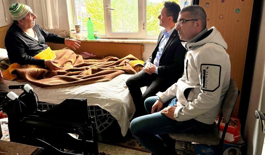AK Parti’den Engelli Vatandaşa Anlamlı Destek