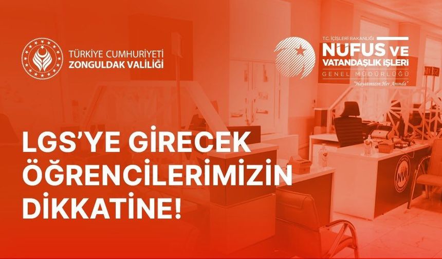 Yarın Büyük Gün, LGS'ye Girecek Öğrencilerin Dikkatine!