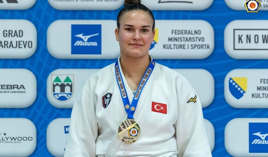 BEUN’lu Millî Judocu Gülenay’dan Avrupa’da Altın Zafer