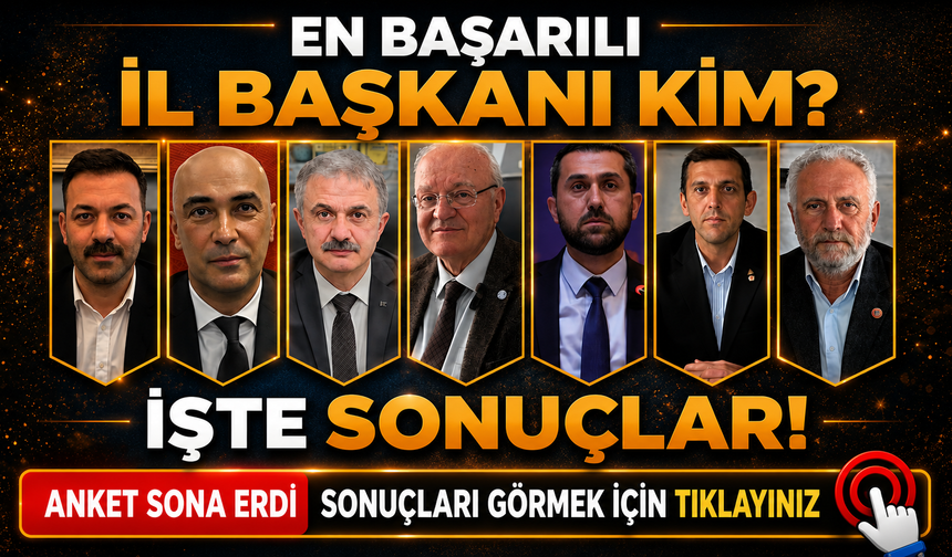 Anket Tamamlandı: Mustafa Çağlayan Açık Ara Farkla Zirvede! İşte Sonuçlar...