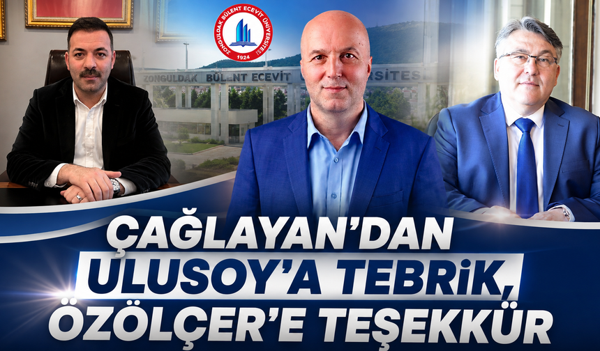 Çağlayan'dan Ulusoy'a Tebrik, Özölçer'e Teşekkür