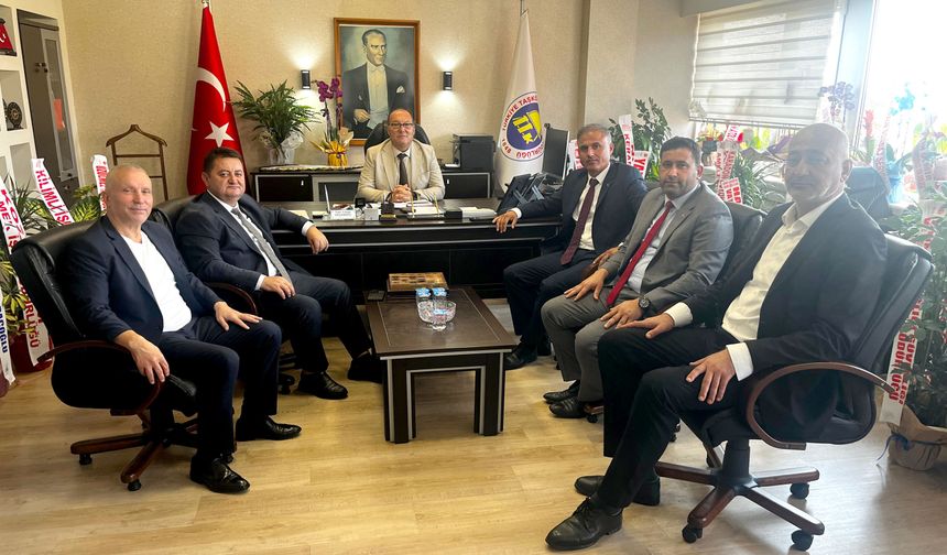 GMİS Yönetimi TTK'da Değirmenci ve Bük'le Görüştü