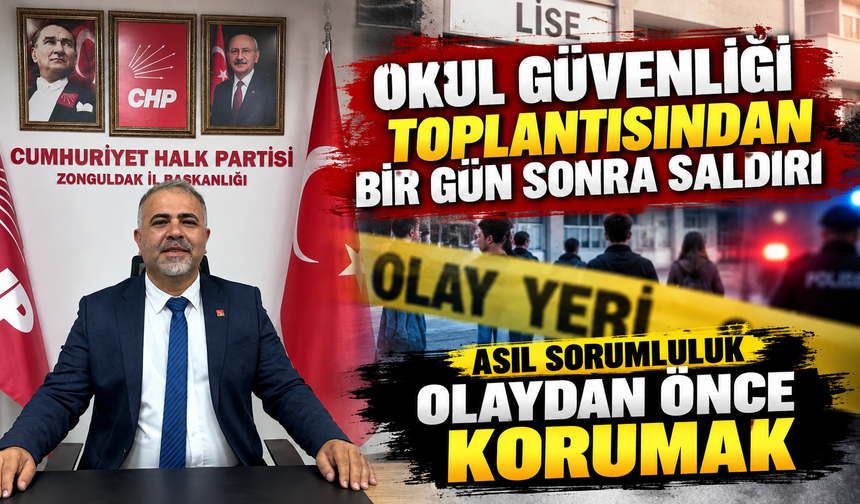 “Çocuklarımızın can güvenliği siyasi bir lüks değil, devletin temel sorumluluğudur”