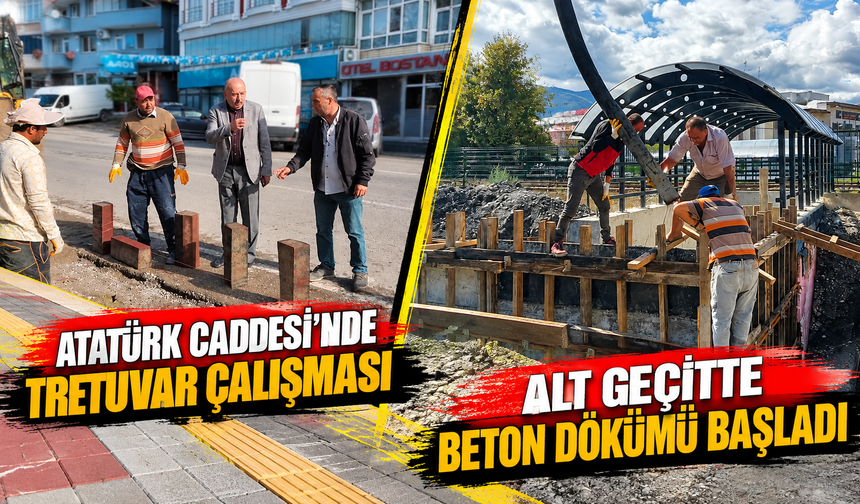 Gökçebey’de Çalışmalar Hız Kesmiyor: Başkan Öztürk Sahada İnceledi