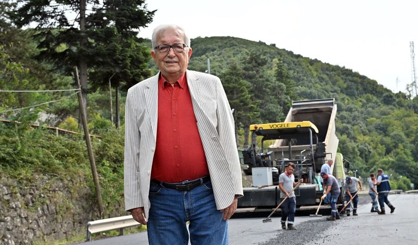 KEMER BÖLGESİ ASFALTLANIYOR